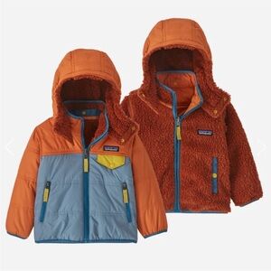 2T Patagonia Kids' Reversible Tribbles Hoody VEUC